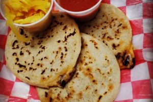 Pupusas with Cabbage and Tomato Sauce Pupusas with Cabbage and Tomato Sauce