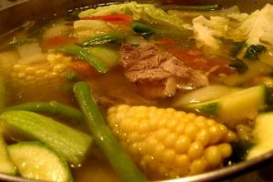 Mexican food caldo